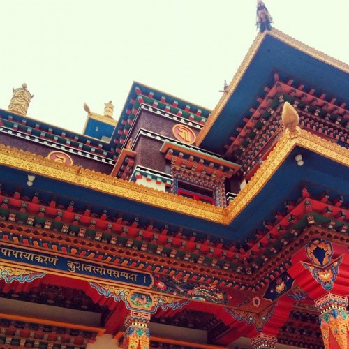 Buddhist monastery in Kaza Spiti Valley, Himachal Pradesh,