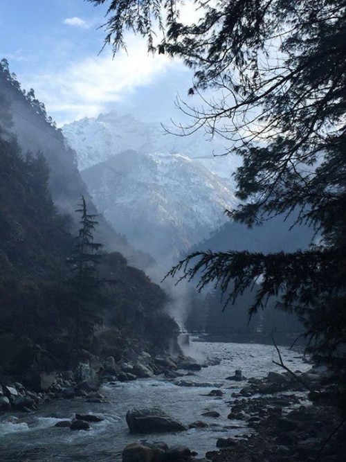 Kasol is a village in Himachal Pradesh, northern India. It is situated in Parvati Valley, on the banks of the Parvati River, on the way between Bhuntar to Manikaran. It is located 42 km east of Kullu at the height of 1640 meters