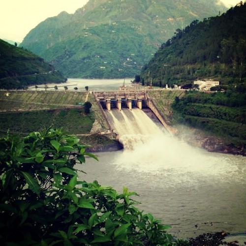 Pandoh Dam, Distt- Mandi, Himachal Pradesh