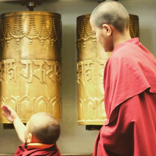 Location :Mcleodganj monastery, Himachal Pradesh.