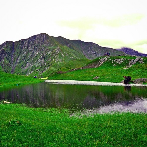 Lohardi, 31 km off the highway, in the watershed of the Uhl river.