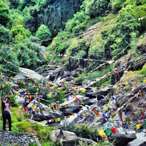Prayer Flags with Good spirit