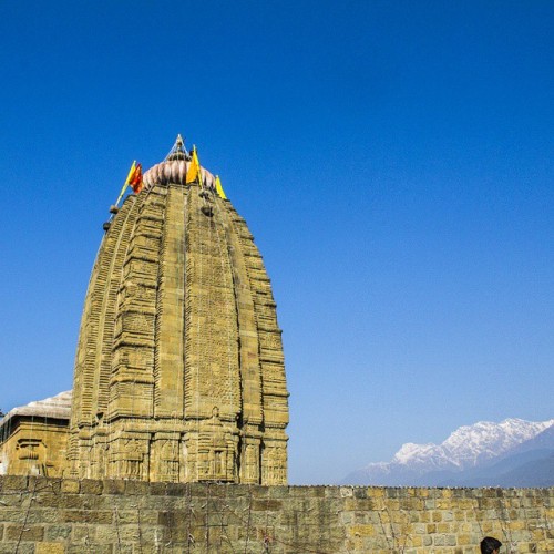Vaidyanath Siva Temple, Baijnath Baijnath, a small township in the Dhauladhar range of western Himalayas.