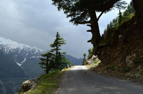 Kalpa is a small town in the Sutlej river valley, above Recong Peo in the Kinnaur district of Himachal Pradesh