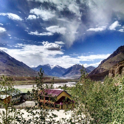 Kaza is the subdivisional headquarters of the remote Spiti Valley in the Lahaul and Spiti district of the state of Himachal Pradesh in the Western Himalayas of India.