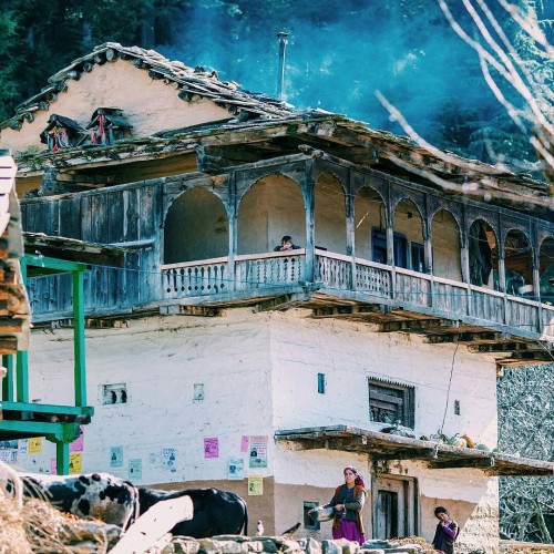 Chehni Kothi, Banjar. Himachal Pradesh! Village Life In Himachal