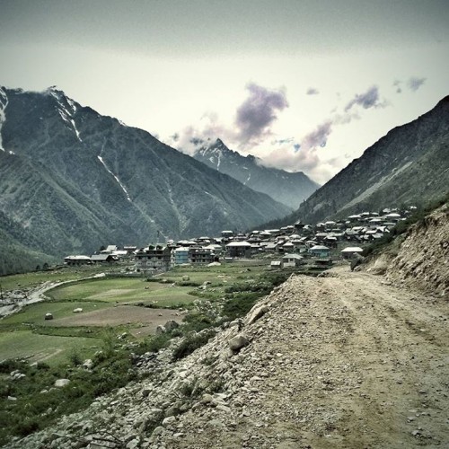 Chitkul is the last inhabited village near the Indo-China border