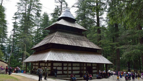 Hidimba Devi Temple, locally known as Dhungari Temple, also known variously as the Hadimba Temple, is located in Manāli, a hill station in the State of Himāchal Pradesh in north India.