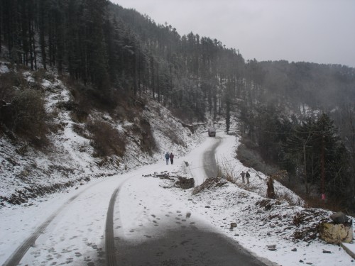 Kufri is a small hill station in Shimla district of Himachal Pradesh state in India. It is located 13 km from the state capital Shimla on the National Highway No.22.