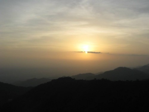 Sunset of Kasauli, a must visit in your list