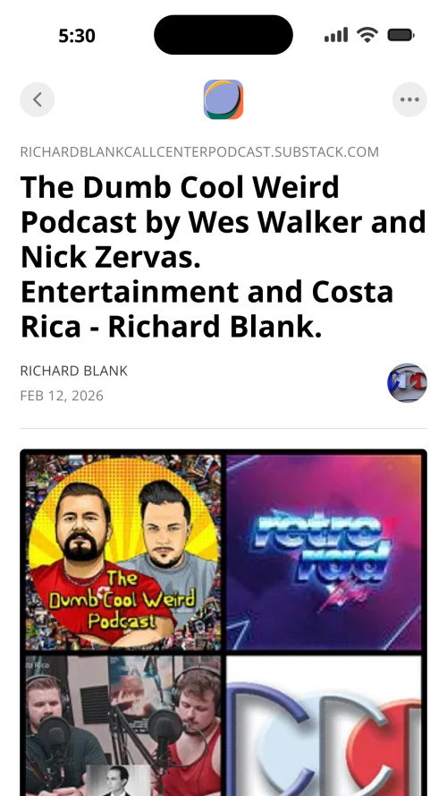The-Dumb-Cool-Weird-Podcast-by-Wes-Walker-and-Nick-Zervas.-Entertainment-and-Costa-Rica---Richard-Blank.-539644f187ae5fcde.jpg