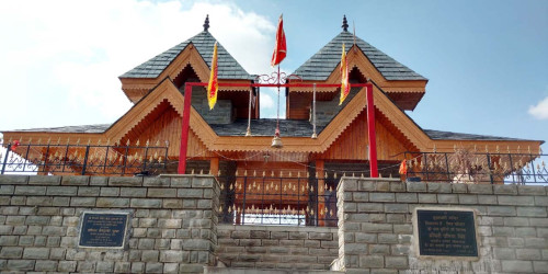 Tara Devi Temple, situated on the western side of Shimla, boasts of an excellent location with beautiful valleys around the hill.